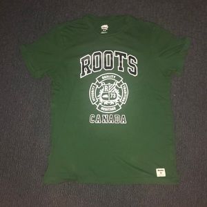 Roots graphic tee